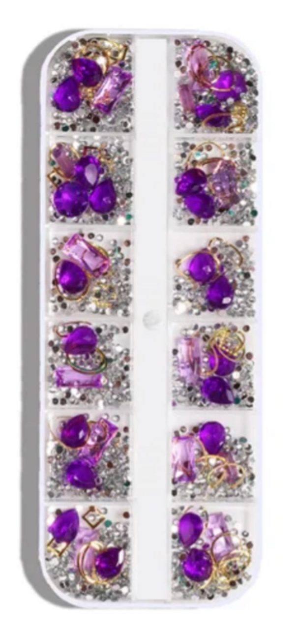 JEWELRY MIXED NAIL ART DECORATION