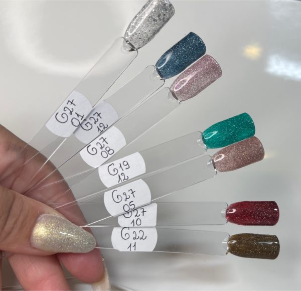 REFLECTIVE GEL (KIT 7 COLORS) SHINE COLECCTION