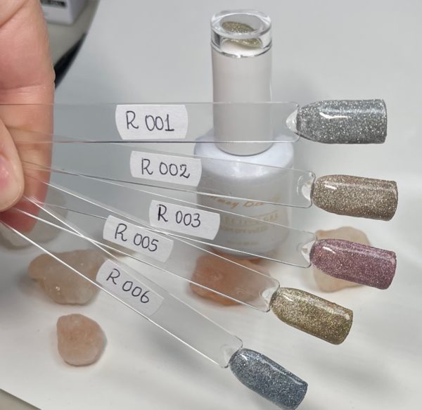 REFLECTIVE GEL KIT 5 COLORS